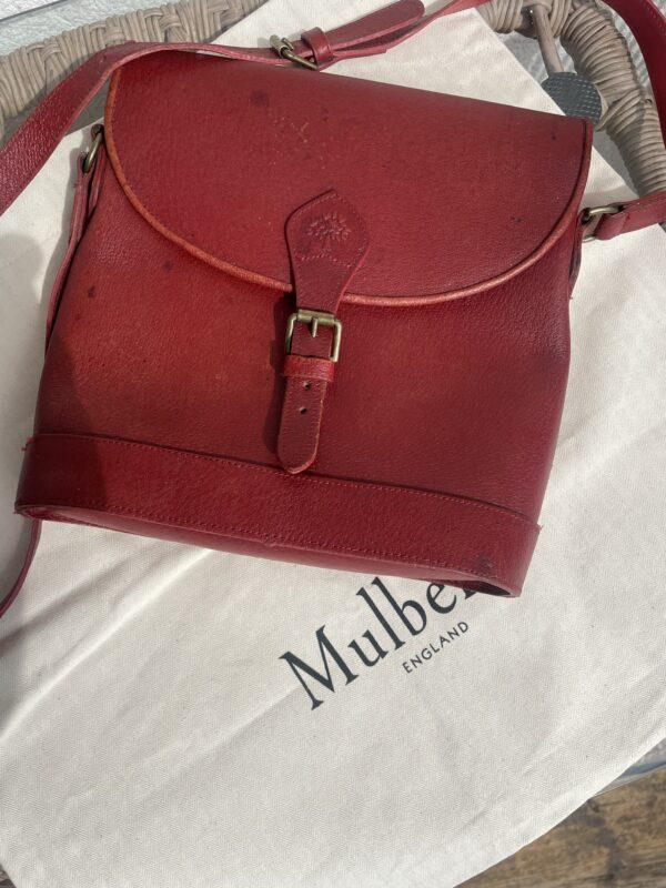 VINTAGE MULBERRY BAG - THIS BAG WAS ORIGINALLY HEADING FOR THE SWEDISH MARKET AND HAS LOVELY STORY - Image 2
