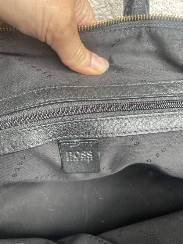 HUGO BOSS LEATHER SHOULDER BAG - Image 7