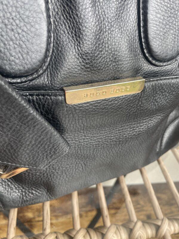 HUGO BOSS LEATHER SHOULDER BAG - Image 4