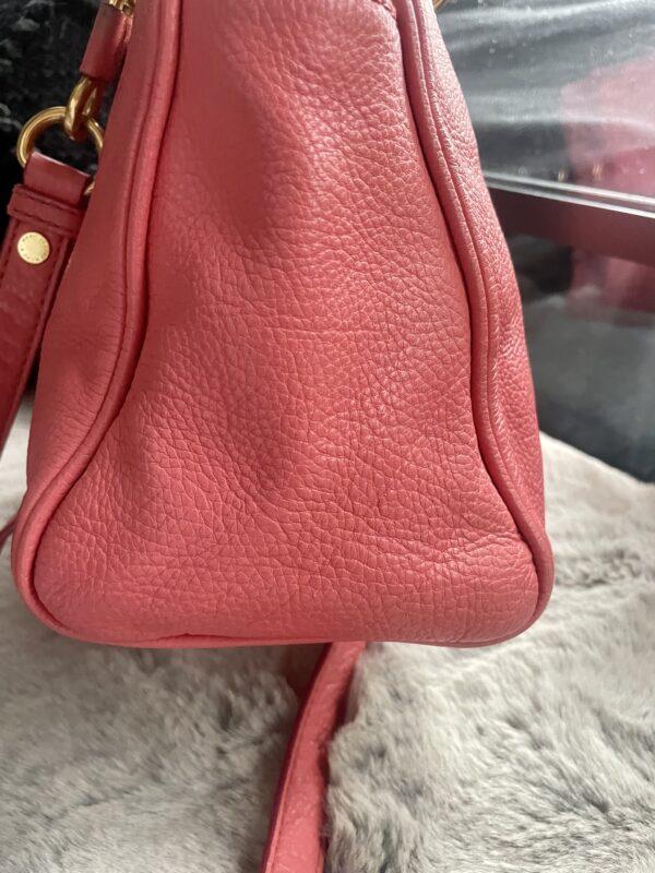 MARC JACOBS STUNNING CORAL LEATHER BAG - PURCHASED SELFRIDGES £355.00 - JUST £60 - Image 8