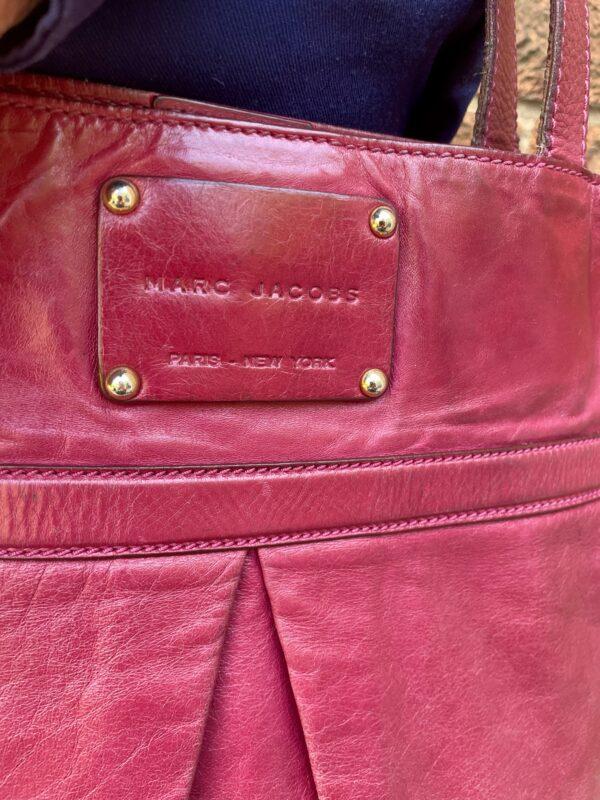 VINTAGE MARC JACOBS DARK CHERRY 🍒 TOTE - SOFT LEATHER - £38.00 - Image 2