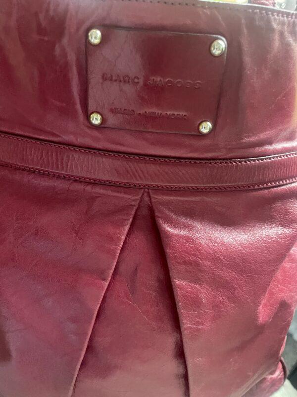 VINTAGE MARC JACOBS DARK CHERRY 🍒 TOTE - SOFT LEATHER - £38.00 - Image 7