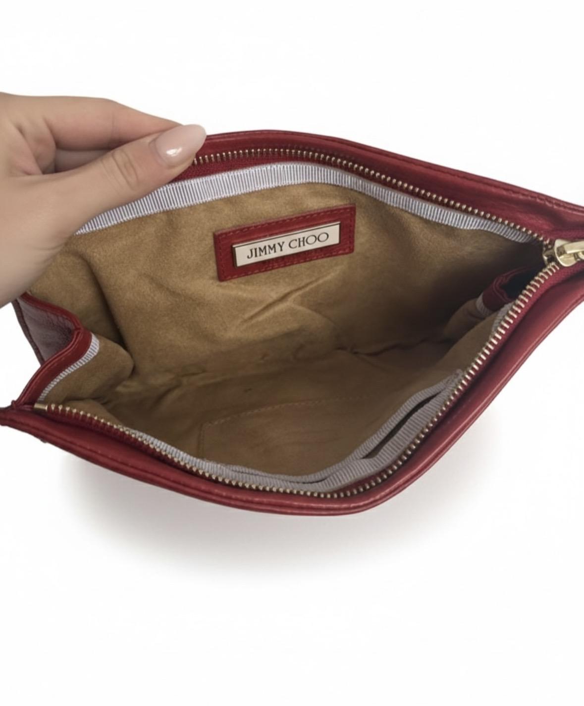 JIMMY CHOO "O" RING CLUTCH - Image 4